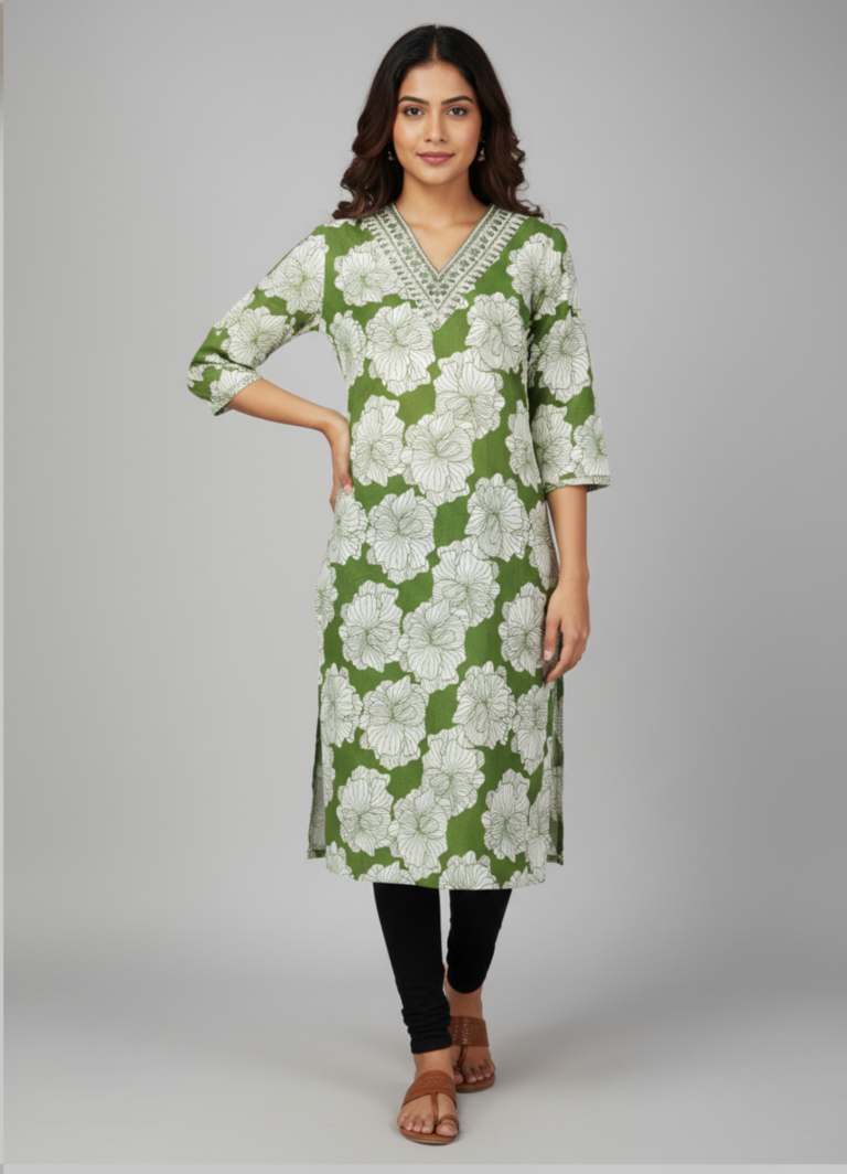 PRINTED COTTON KURTI