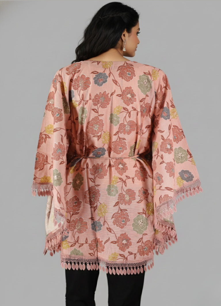 Kaftan Peach Colour