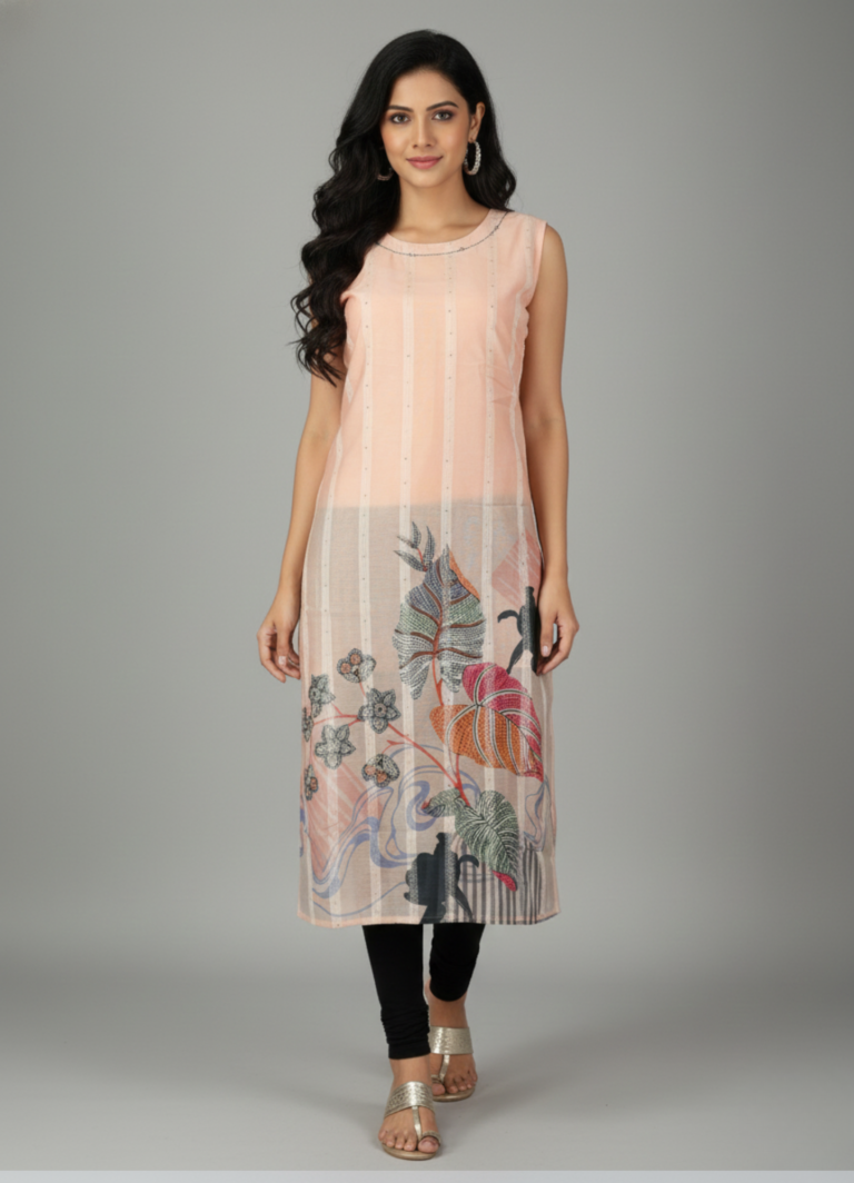 Flora Print Kurti