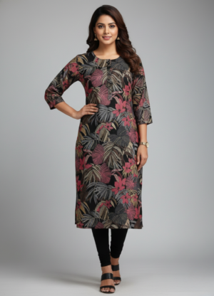 AJ017 ₹49 Printed Kurti