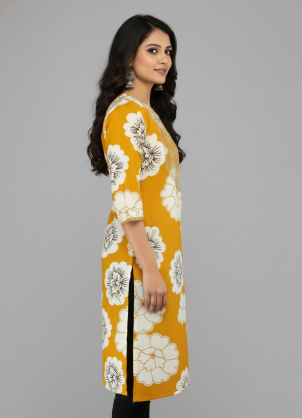 Flora Print Kurti