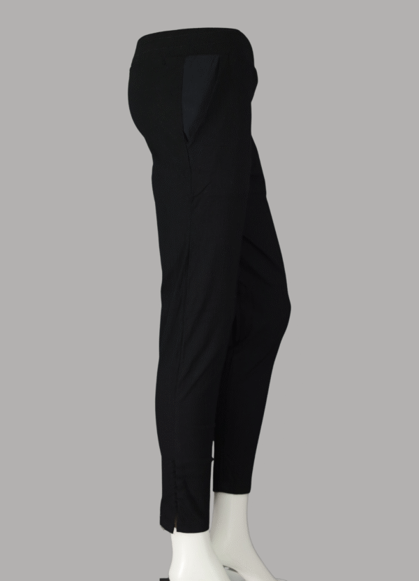 Jet Black Cigarette Pants