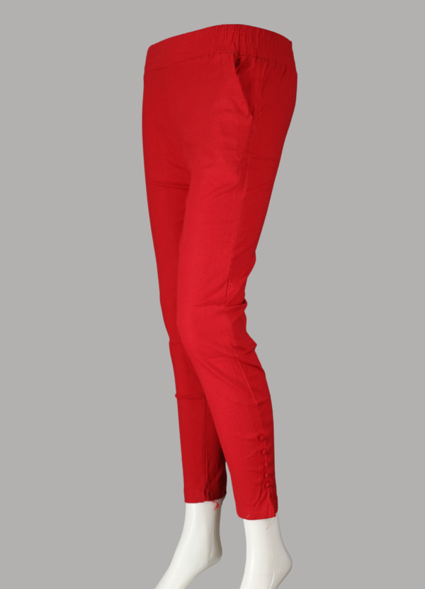 AJ040R1 ₹49 Ruby Fit Cigarette Pants