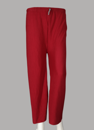 AJ041R Red Plazo Pants