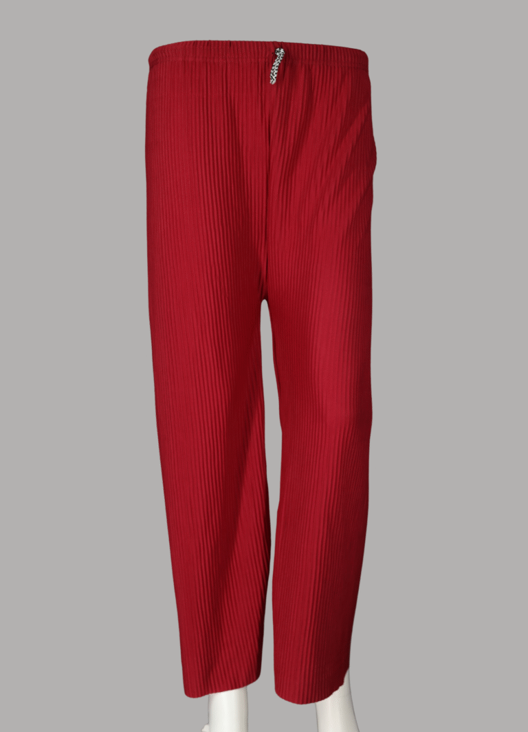 Red Plazo Pants