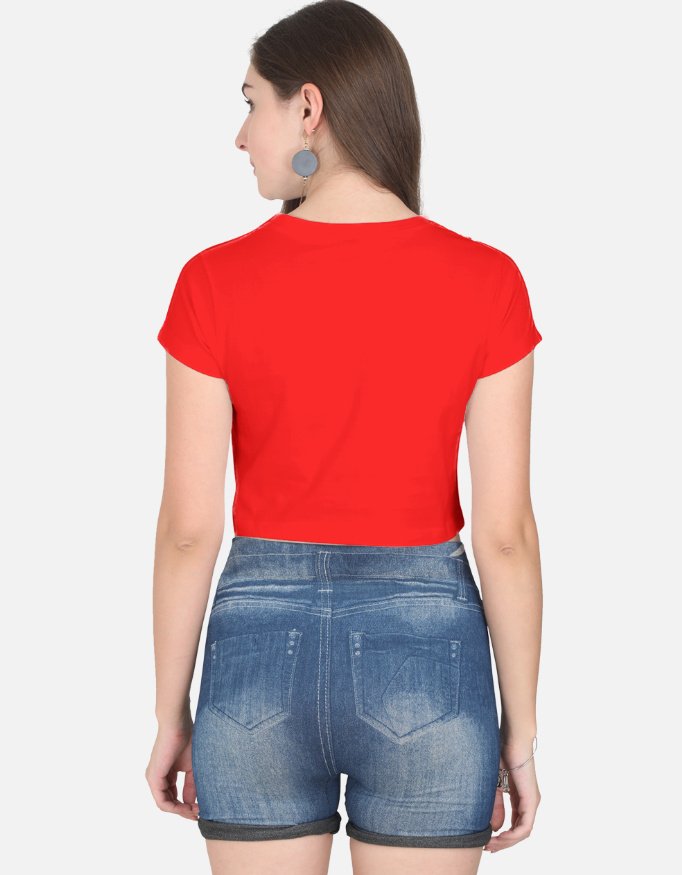 Christmas Crop Top Tshirt
