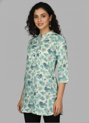 PRINTED SHORT KURTA