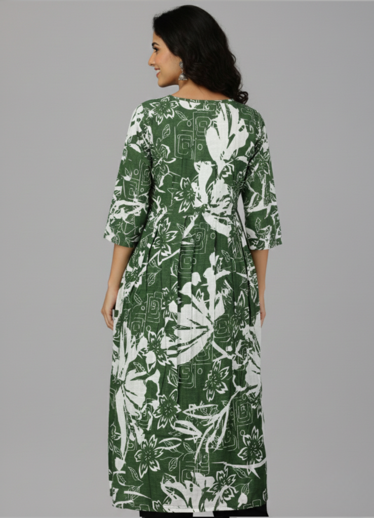 LUSH CANOPY PRINTED KURTI