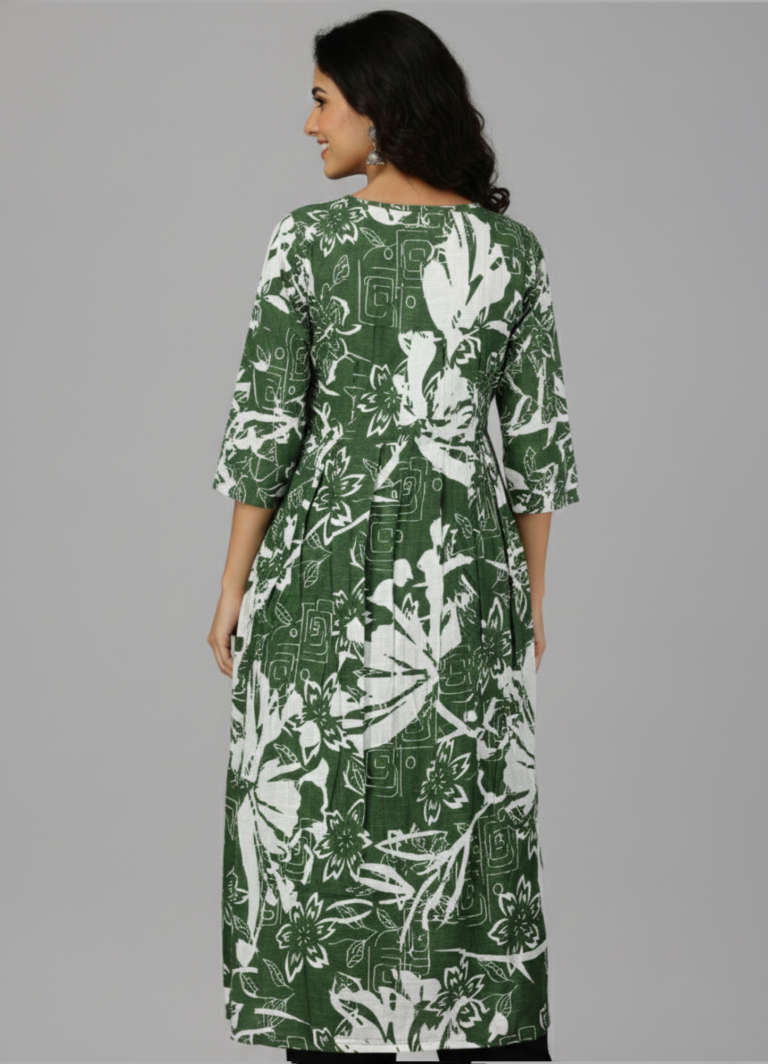 LUSH CANOPY PRINTED KURTI