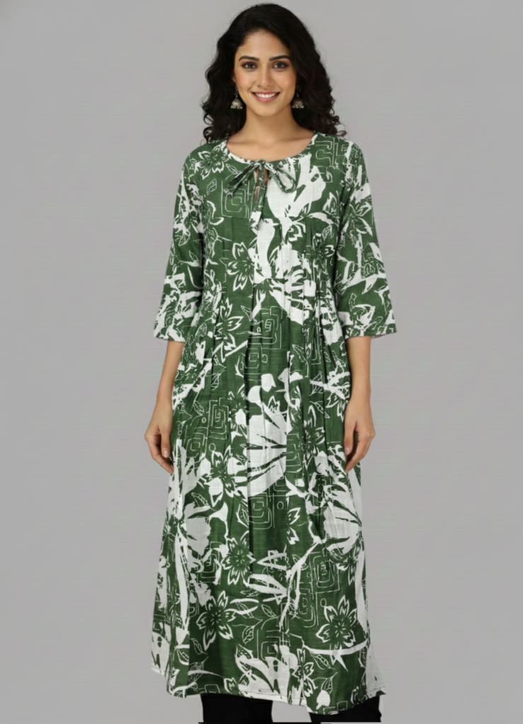LUSH CANOPY PRINTED KURTI