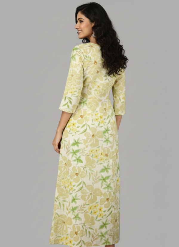 Amber Flora Kurti