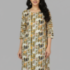 Kivroe Abstract Floral Print Kurti