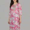 Petal Drift Long Kurti