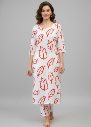 ProductAJ (14) White Elegance Kurti Set