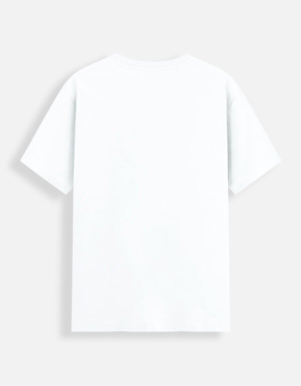 A Mystery Lady White Stretch T-shirt