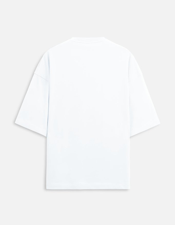 White Christmas Unisex Oversized Tshirt