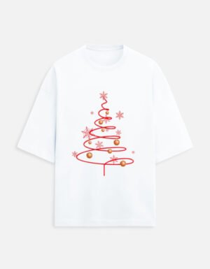 Front_1_c_1-1.jpg White Christmas Unisex Oversized Tshirt