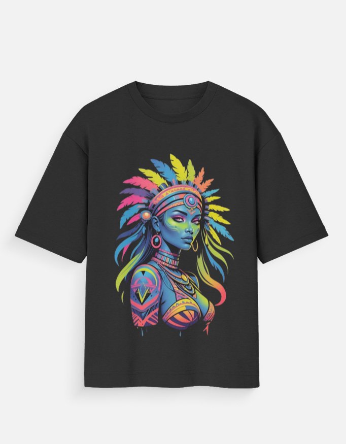 Mystery Lady Unisex Oversized Standard T-Shirt