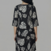 Black Botanical  Co-ord Kurti Set