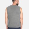 Back_2_c_5.jpg Men's Charcoal Melange Sleeveless T-Shirt