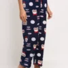 Ladies casual printed warm Pajama