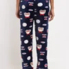 Ladies casual printed warm Pajama